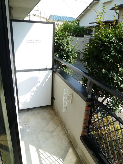 アゼリアハイツ ベランダ