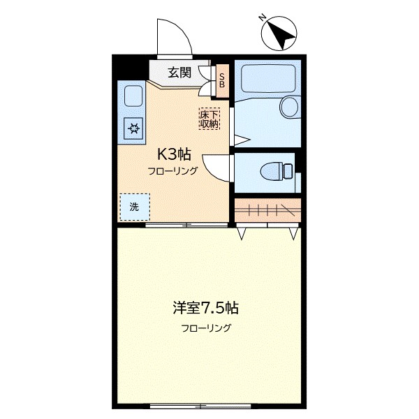 ラポール学芸大学 間取り図