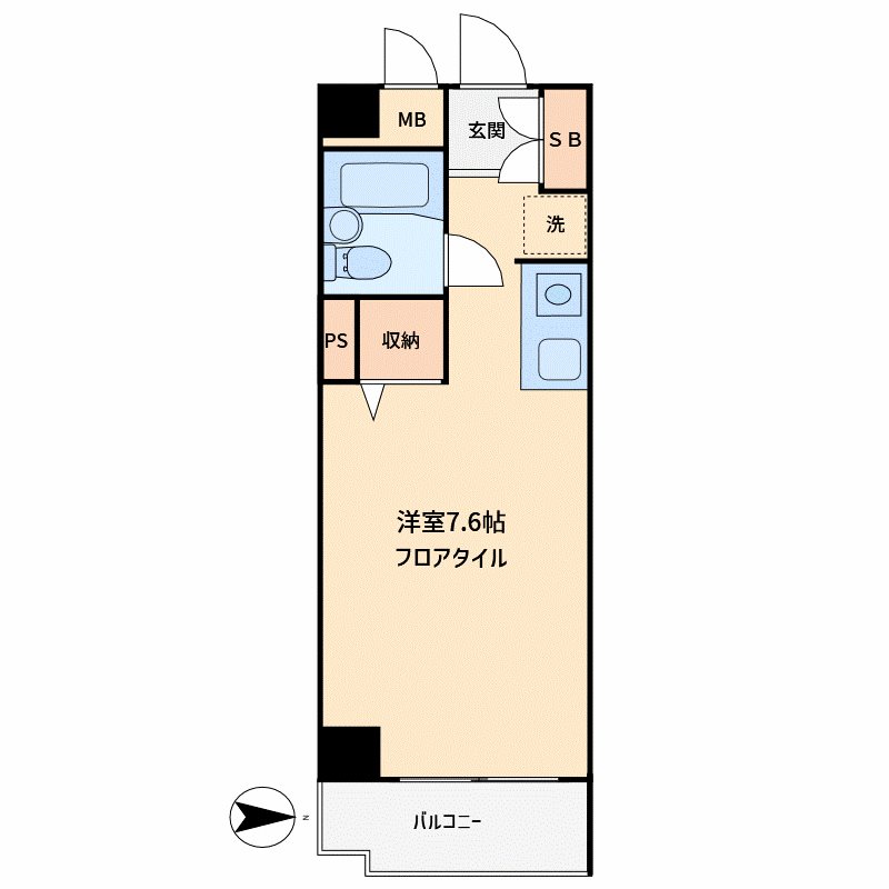 オークヒルズ自由ヶ丘 間取り図