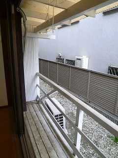 緑荘 ベランダ