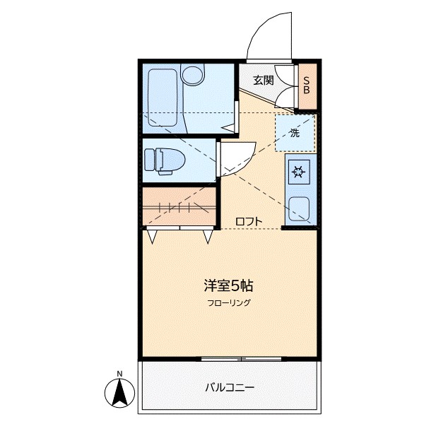 ピュアハイツ 間取り図