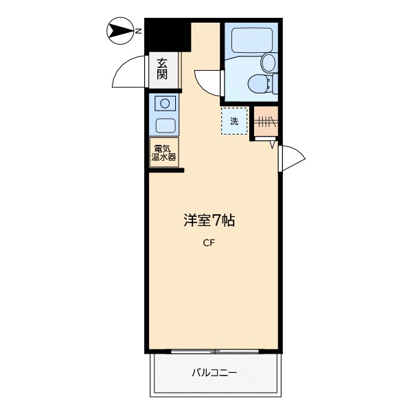 アーバンエアリネス碑文谷 205号室 間取り