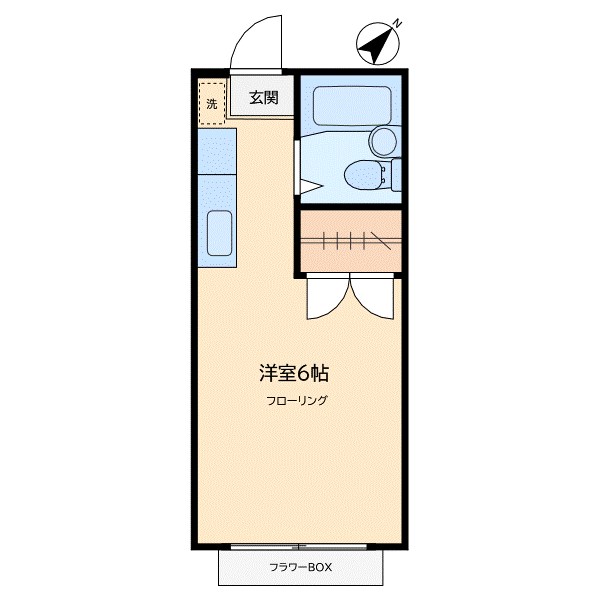 グラッセル碑文谷 間取り図