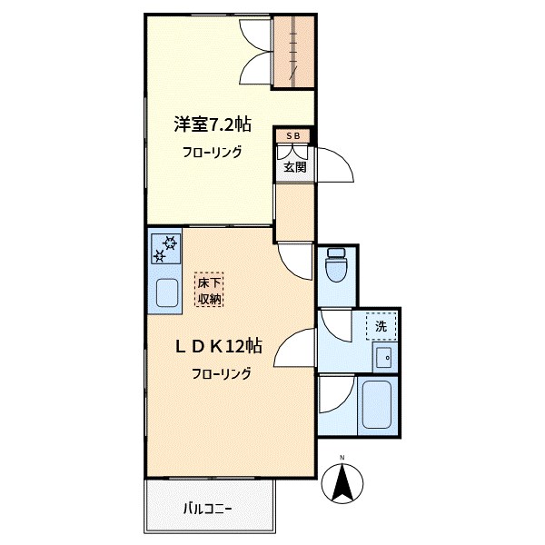 ガーデンマキ 間取り図