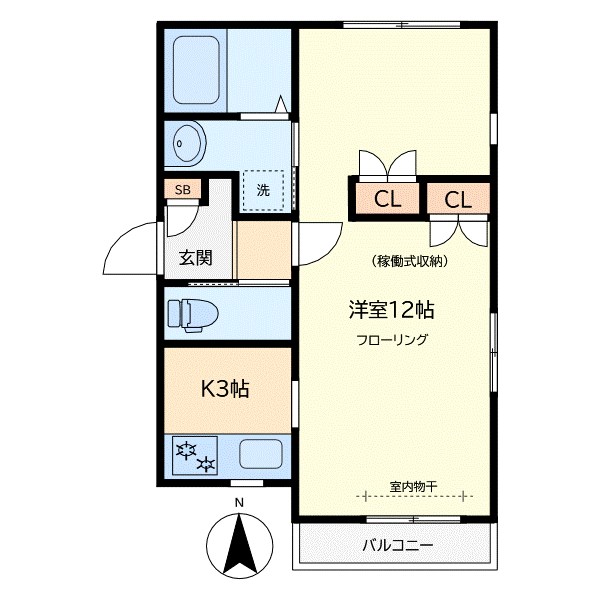ＳＥＭＥ学芸大学 103号室 間取り