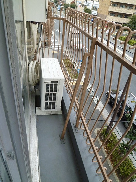 豊栄平町マンション ベランダ
