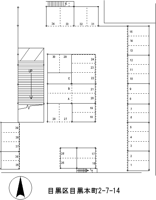 大正パーキング 間取り図