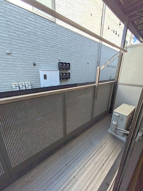 シンセア鷹番 ベランダ