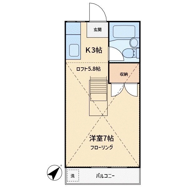 ＫＥハウス 間取り図