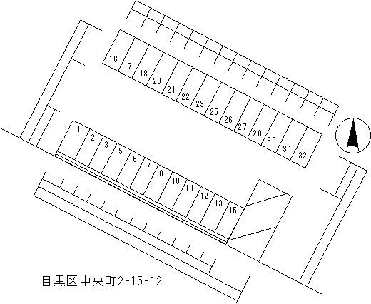 住友共同電力学芸大駐車場 15号室 間取り