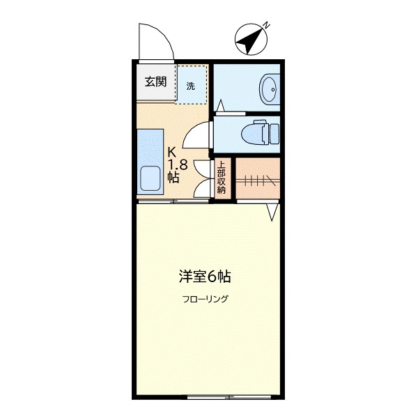 シティーハイムイソムラ 間取り