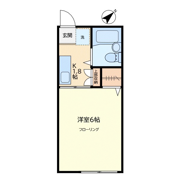 シティーハイムイソムラ 間取り図