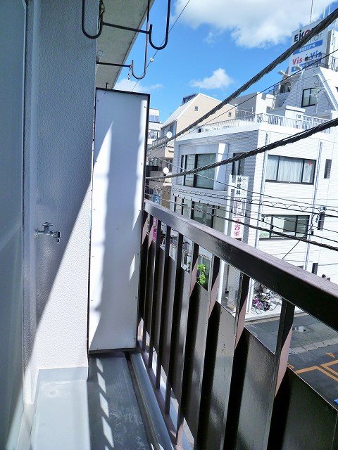 田中コーポ ベランダ