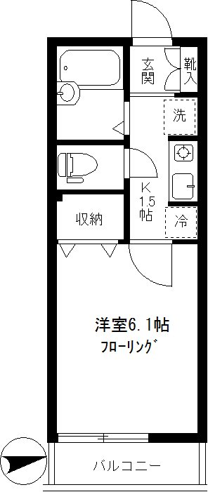 パークレーン自由ヶ丘１ 間取り図