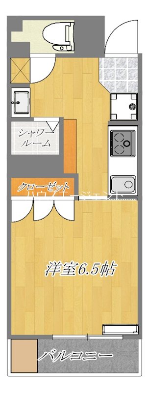 ペスパル南葛西 402号室 間取り