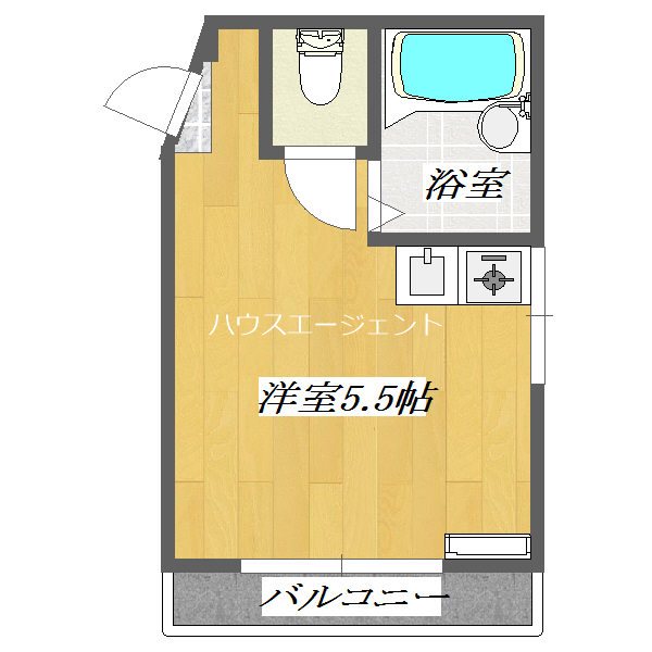 エトアール西葛西阿部ビル 502号室 間取り