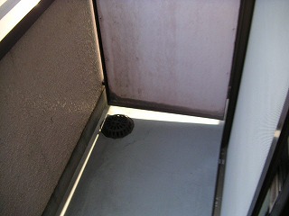 アムール中根 ベランダ