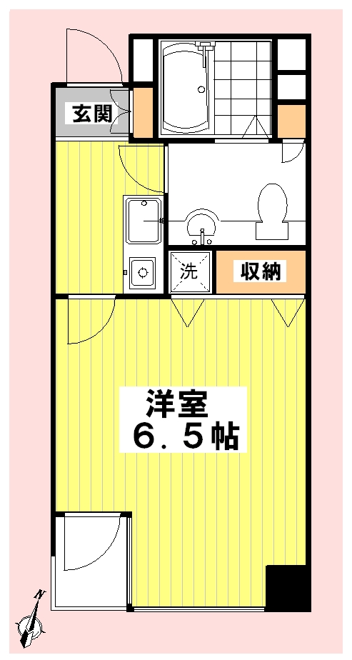 千代田タワーマンション 702号室 間取り
