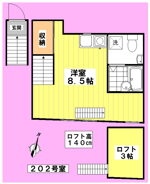 ブルックリンハイツ 間取り