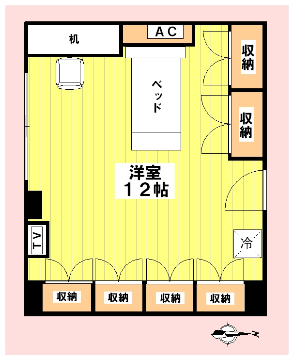 ＴＫビル 601号室 間取り
