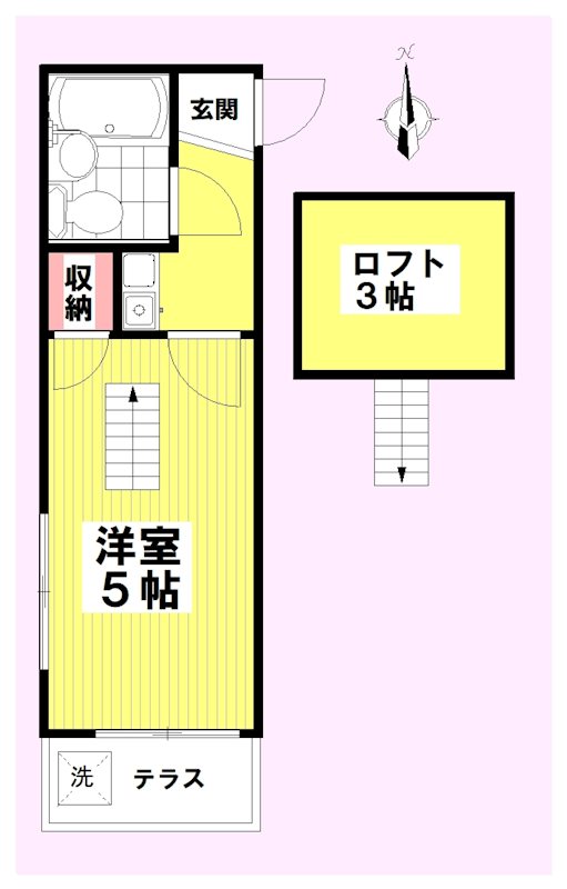 シティハイツ草加 間取り