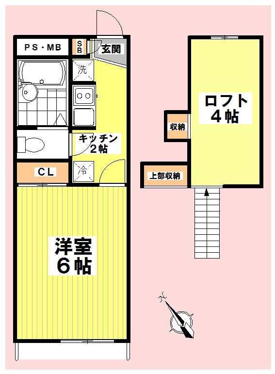 カーサ上尾 間取り図