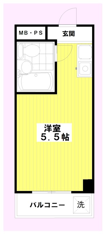 TOP稲城 間取り図