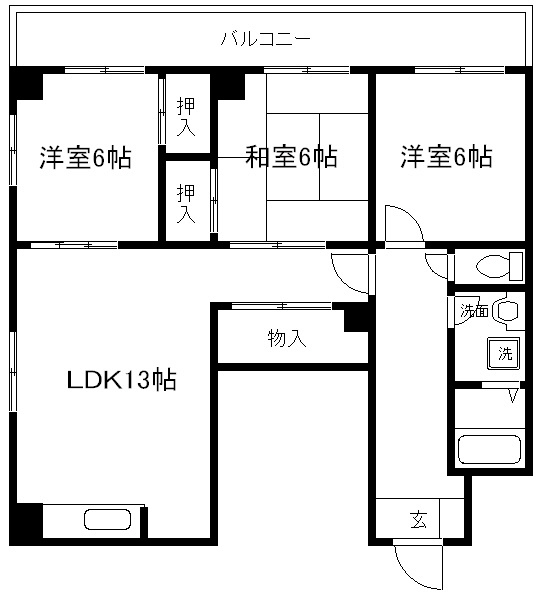 グランコート高台寺 間取り