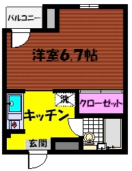 ジュネス洗足 間取り図