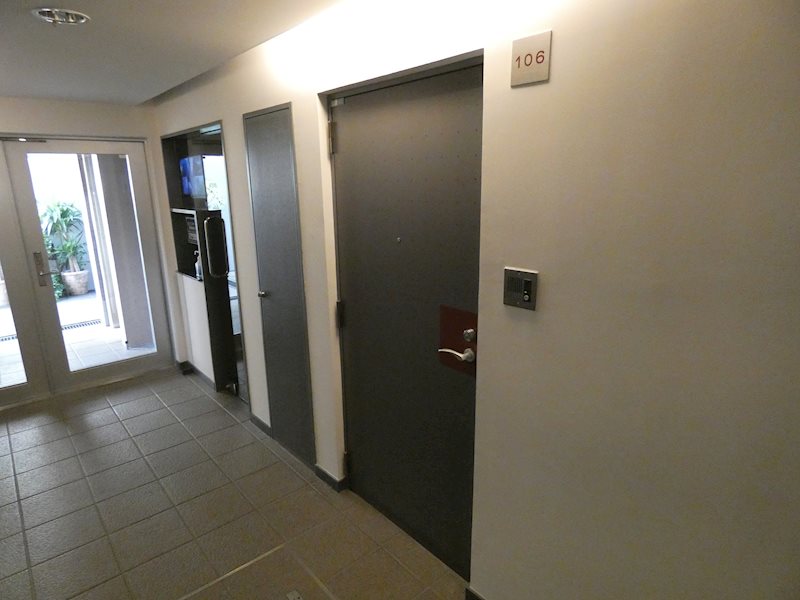 ジュネス洗足 玄関