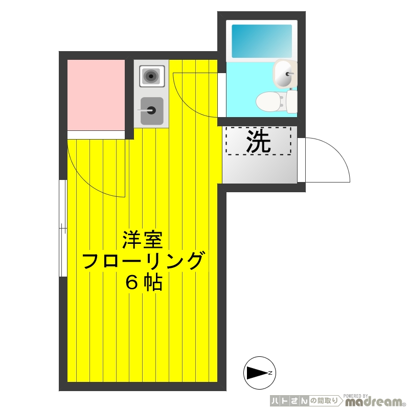 エンデバー若井 間取り