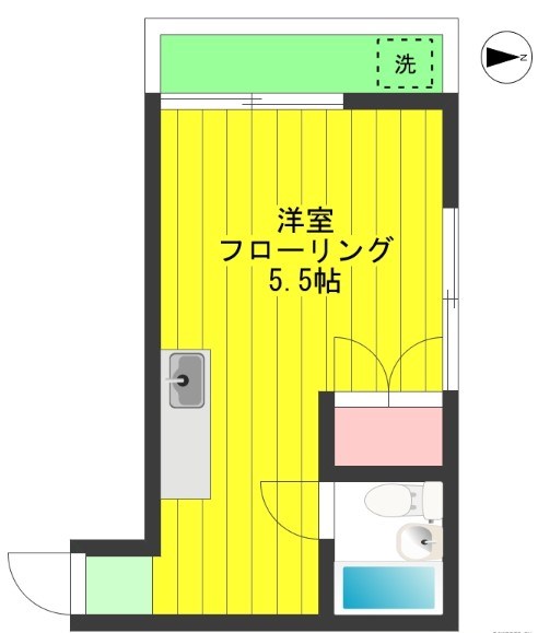 シャトーフェニックス 間取り図