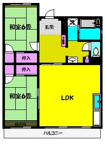 目黒洗足アパートメンツ 間取り図