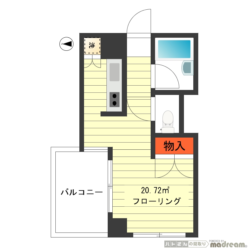 沼部ビル 間取り図