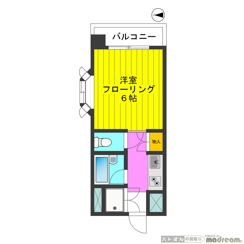 沼部ビル 間取り図