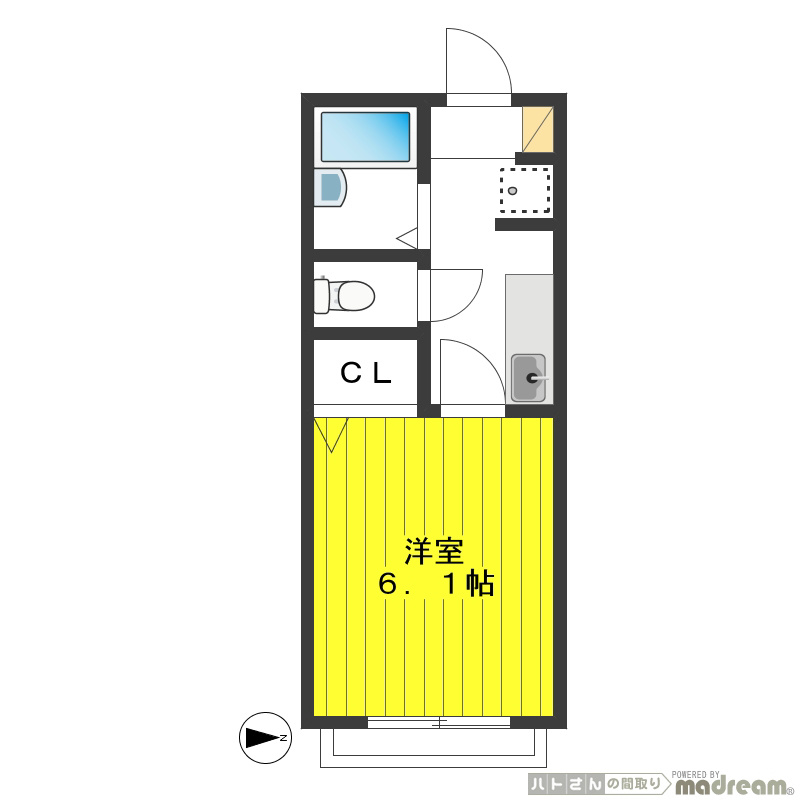 メゾン・ド・ココ 間取り図