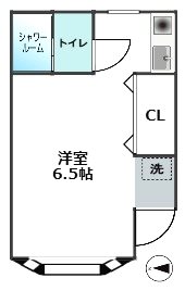 グリーンブラックナガナワ 101号室 間取り