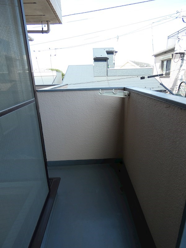 朝日プラザ旗の台 ベランダ