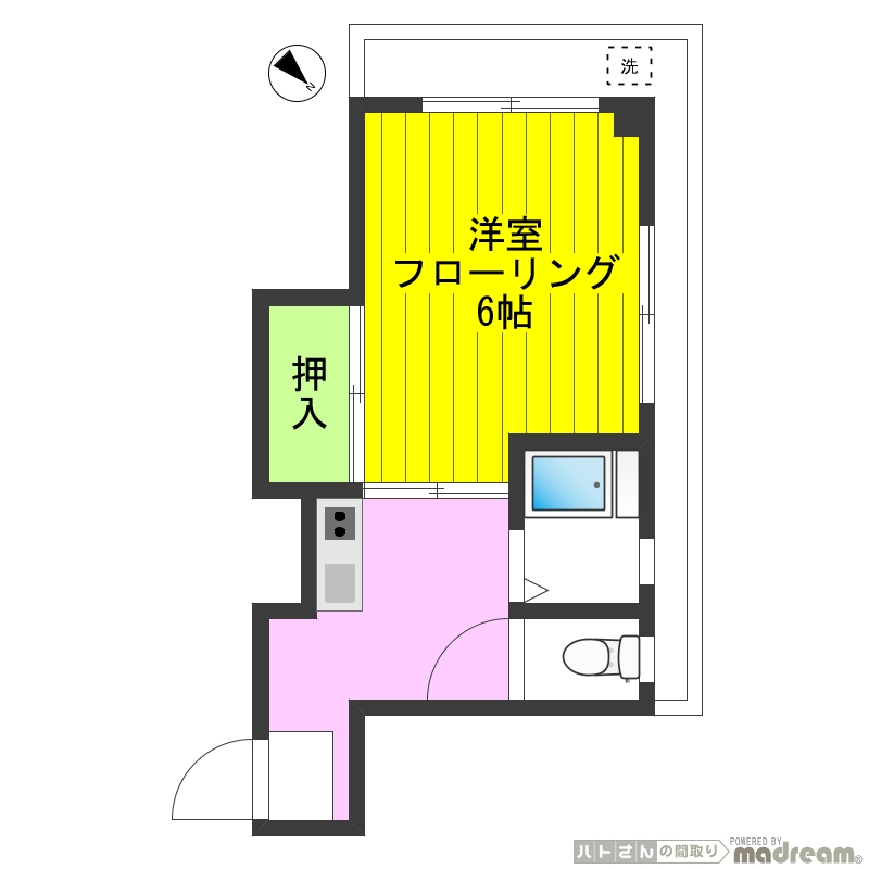 佐藤ビル 間取り図