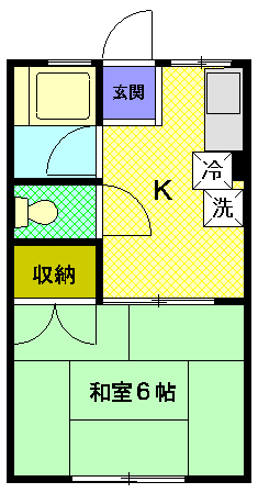 シティハイムワコーⅡ 間取り
