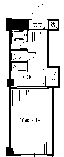 アルカディア玉川 間取り
