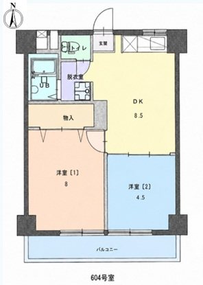 トワイズ田端　 間取り