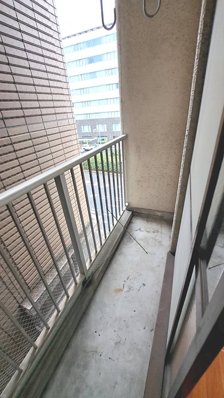 鶴見コーポ ベランダ