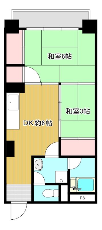 正木屋マンション 間取り図