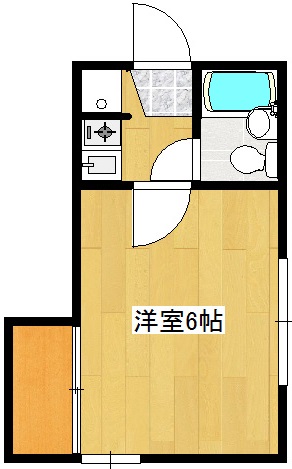 メゾンブランシュ 105号室 間取り