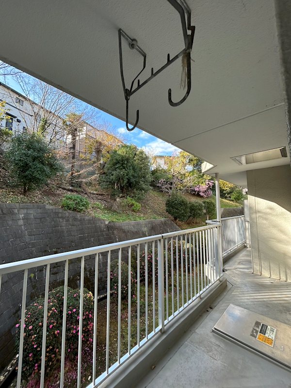 三ツ池公園マンション ベランダ