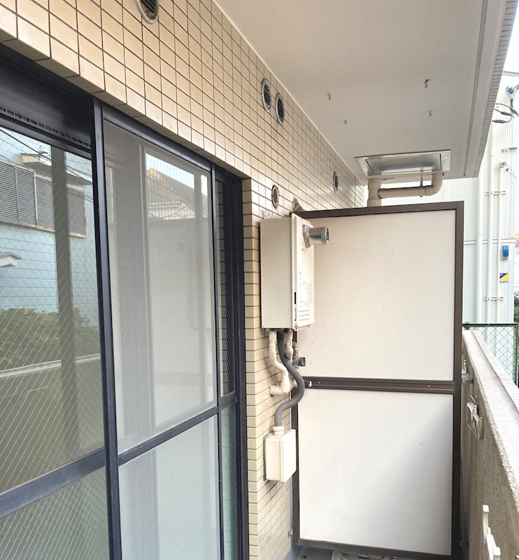 コンフォール岸谷 ベランダ