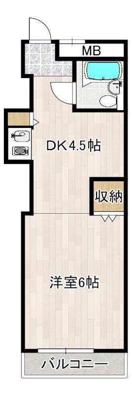 鶴見リバーサイド三和 間取り図