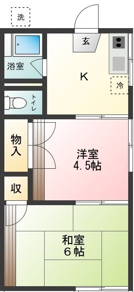 メゾンつつじ 間取り図