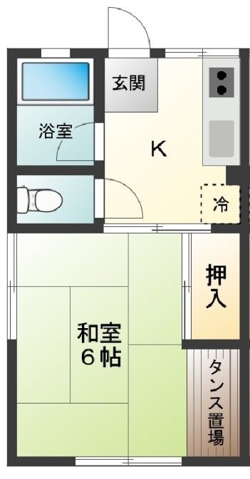 シティハイムシャンテ 間取り図